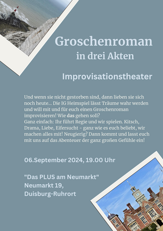 Groschenroman in drei Akten | Improtheater IG Heimspiel