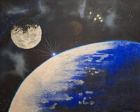 Eis auf dem Exoplanet