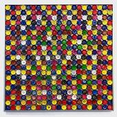 Kronkorken bemalt Acrylfarbe
