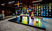 Blick in die Unterkirche
